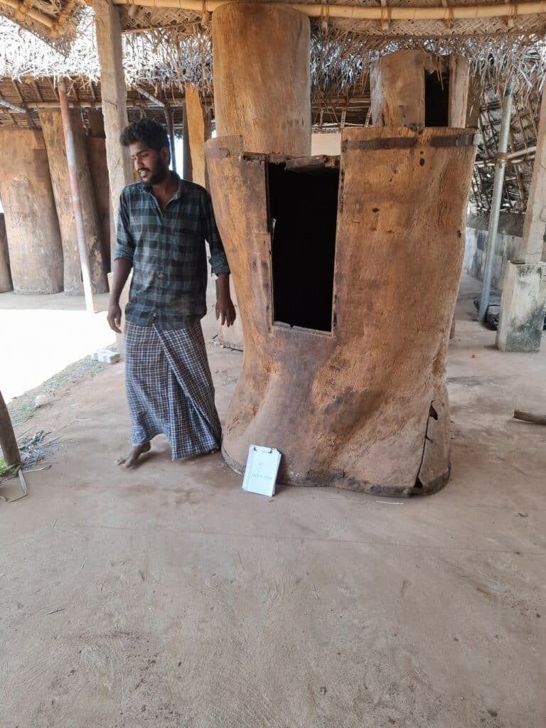 antique wooden from South India